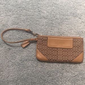 Coach wristlet